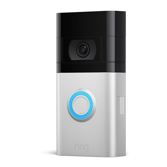 RING VIDEO DOORBELL 4 PLUS MANUAL Pdf Download | ManualsLib