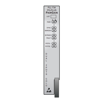 PairGain PG-PLUS PLL-734 Manual