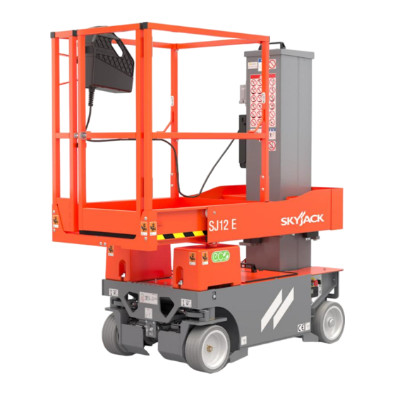 Skyjack SJ12 E Operation Manual