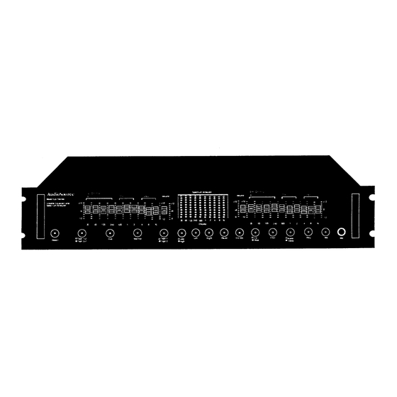 AudioSource EQ 12 Owner's Manual