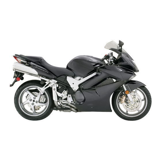 Honda VFR800A Owner's Manual