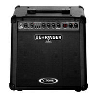 Behringer V-Tone GMX1200H User Manual