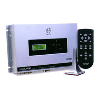 Alpine PXE-H650 - System Integration Audio Processor Owner's Manual