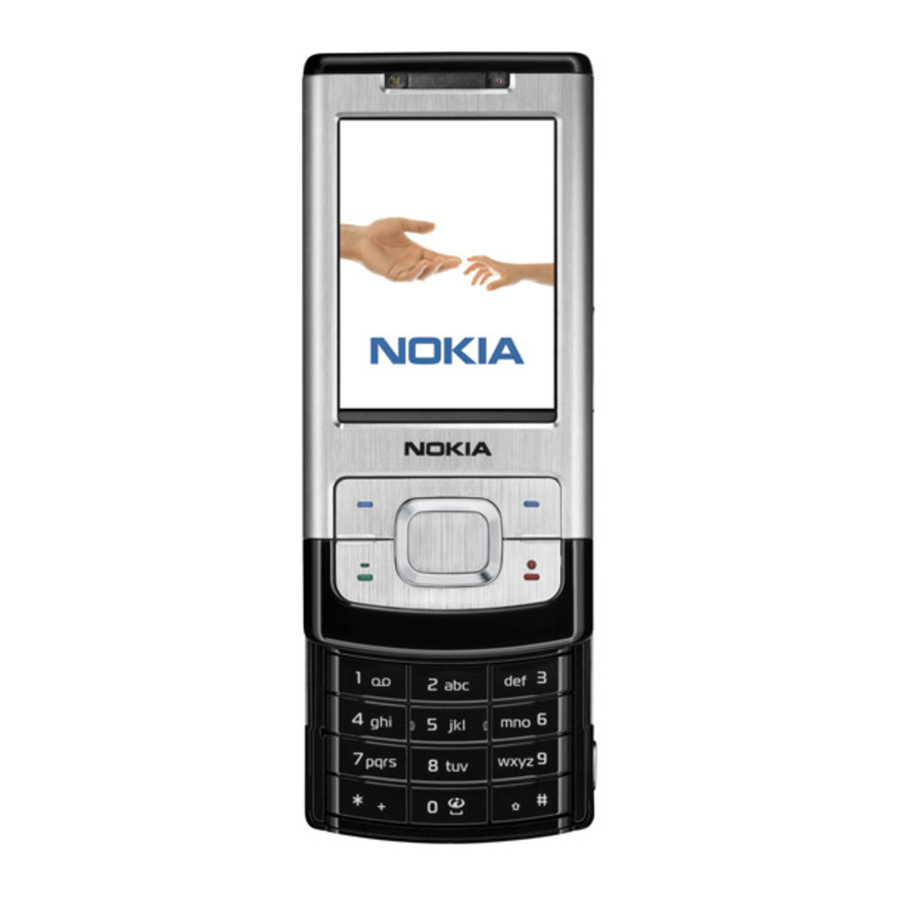 Nokia 6500 slide User Manual