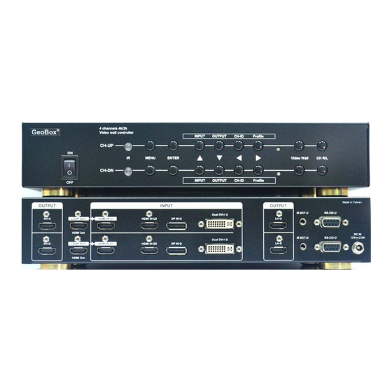 VNS GeoBox G-405 Quick User Manual
