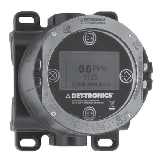 Det-Tronics UD20 Instructions Manual