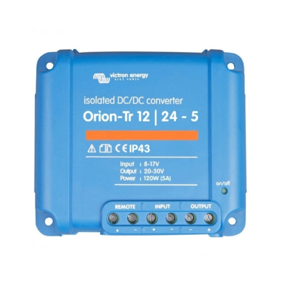 Victron energy BlueSolar PWM-Light 12/24-5 Manual