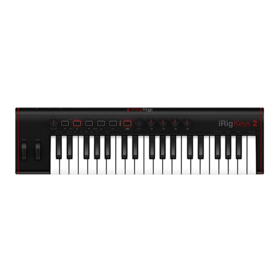 IK Multimedia iRig Keys 2 User Manual