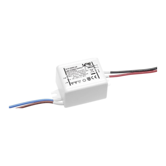 SELF Electronics SLT6-700ISC-UN Instructions For Use