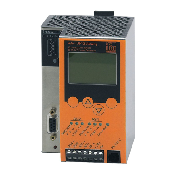 IFM AS interface AC1376 Installation Instructions Manual
