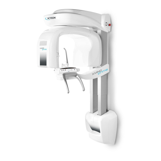Acteon X-MIND prime 3D ceph Service Manual