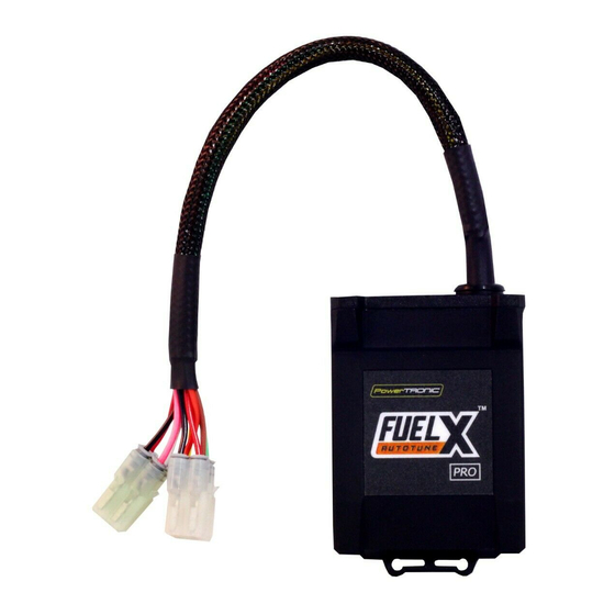 Race Dynamics FuelX Lite Manual