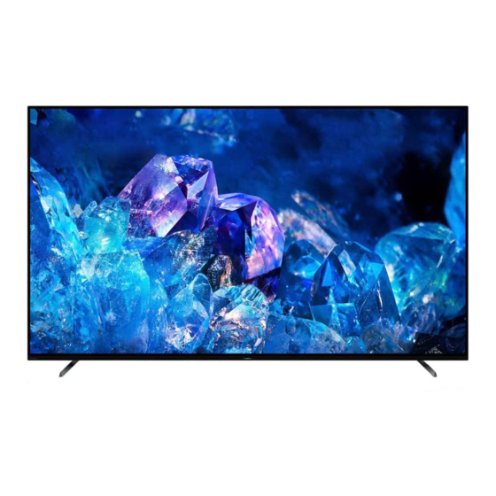 Sony BRAVIA XR-65A80K Manuals