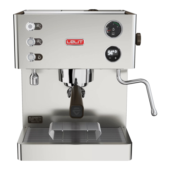Lelit PL92T Extended Manual