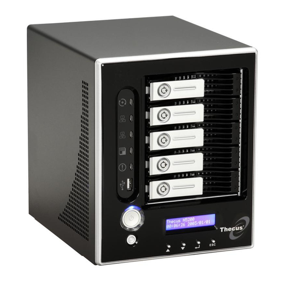 Thecus N5200B PRO User Manual