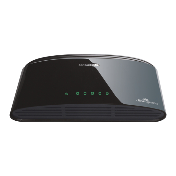 D-Link DGS-1005G Quick Install Manual