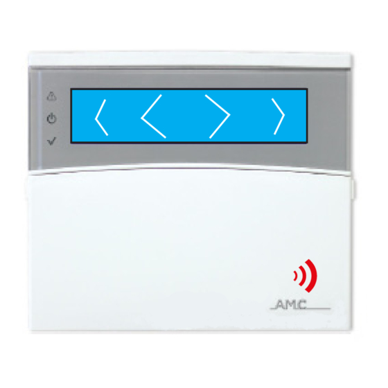 AMC K-LCDW800 Installation Manual