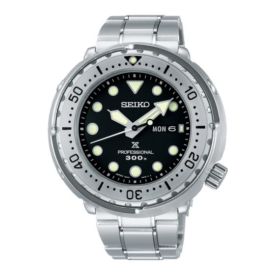 Seiko Prospex S23629J Instruction Manual