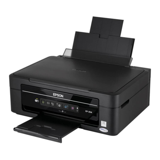 Epson XP-201 User Manual
