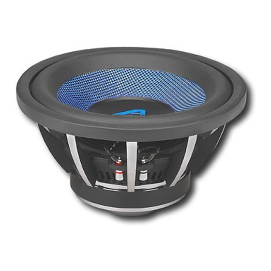 Power Acoustik SQ-10 Owner's Manual