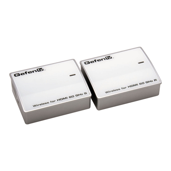 Gefen GTV-WHD-60G Manuals