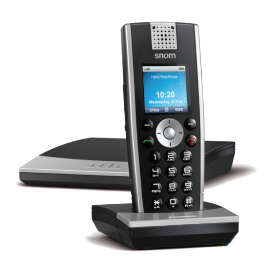 Snom m9 DECT Administration Manual