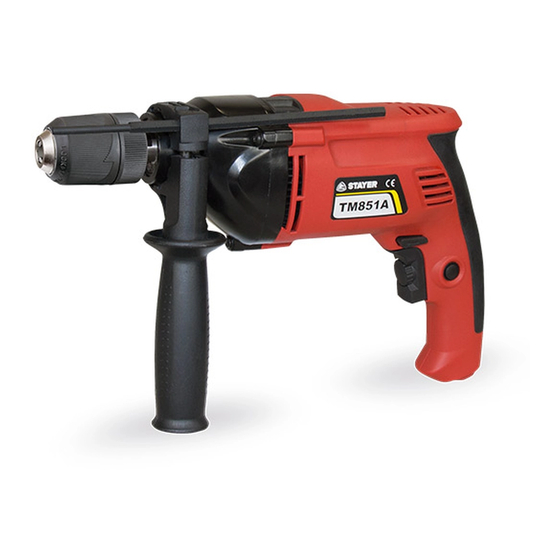 stayer TM800A Operating Instructions Manual
