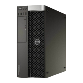 Dell Precision Tower 5810 Quick Start Manual