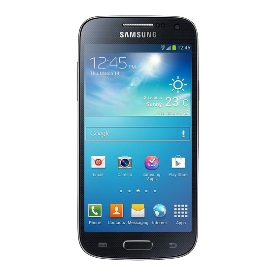 Samsung Galaxy S 4 mini User Manual