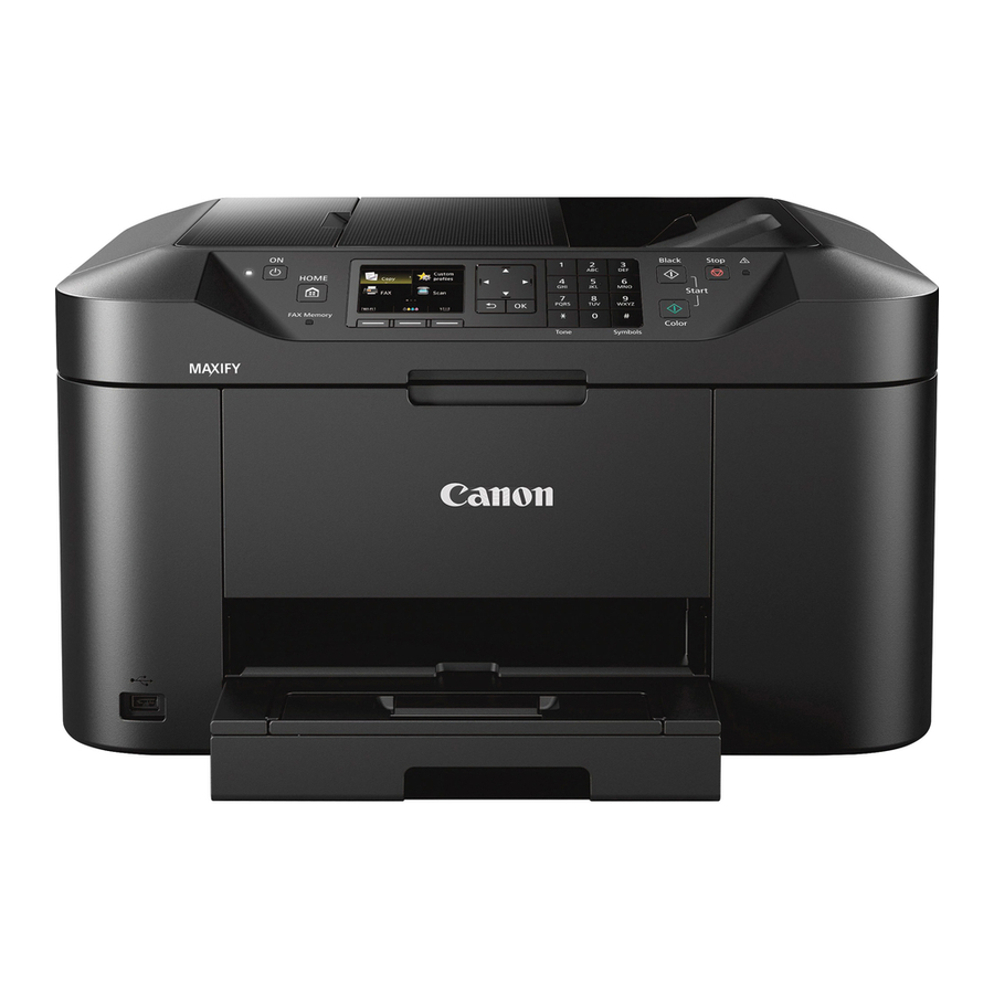 Canon MB2100 SERIES Online Manual