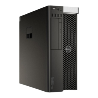 Dell Precision Tower 5810 Setup Manual