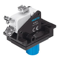 Festo VPE-1/8-2N Operating Instructions Manual