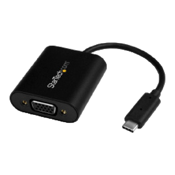 StarTech.com 8STCDP2VGASA Quick Start Manual