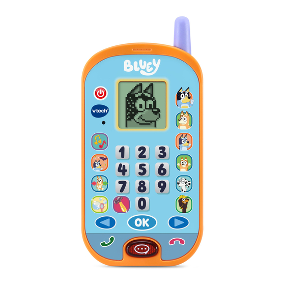 VTech BLUEY RING RING PHONE Instruction Manual