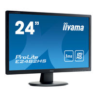 Iiyama ProLite E2482HS User Manual