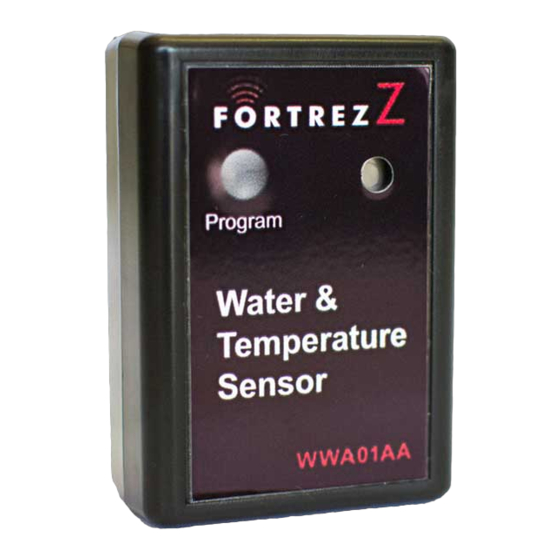 Speaks z wave WWA-01 Instruction Manual