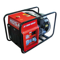 Mosa OPEN FRAME GE 11000 HBS Use And Maintenance Manual