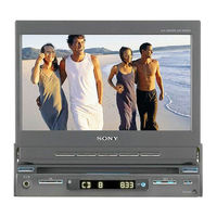 Sony XAV C1 - XAV C1 - DVD Player Installation/Connections Manual