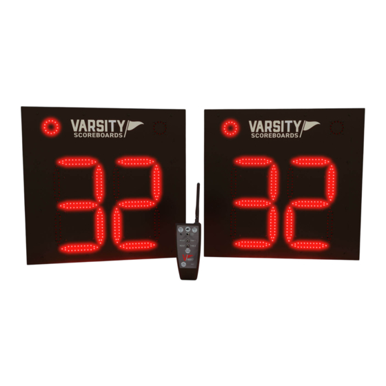 VARSITY Scoreboards PSC1 Operation Manual