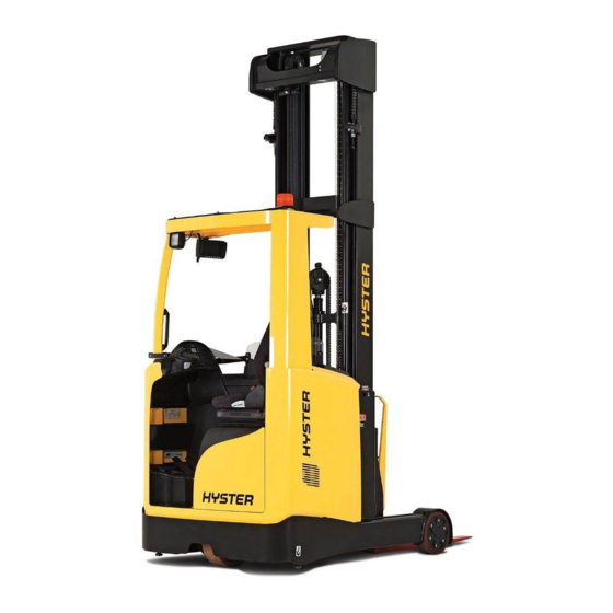Hyster D435 Series Warehouse Reach Truck Manuals