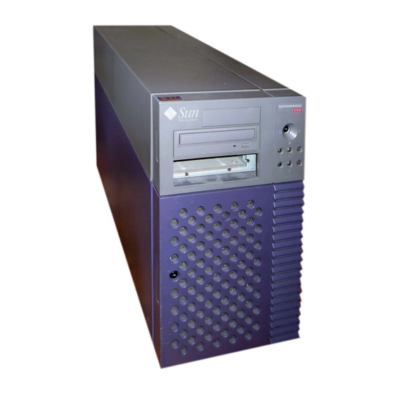 Sun Microsystems Enterprise 250 Installation Manual