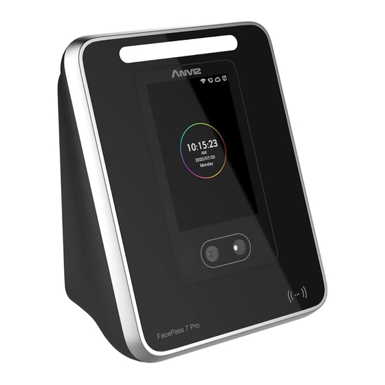 Anviz FacePass 7 Pro Manuals