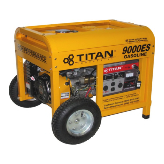 Titan TG 9000ES Manuals