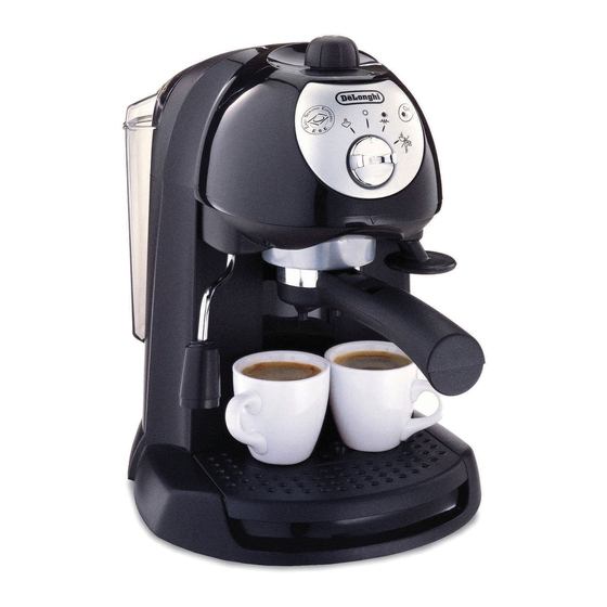 DeLonghi Coffee maker Manual