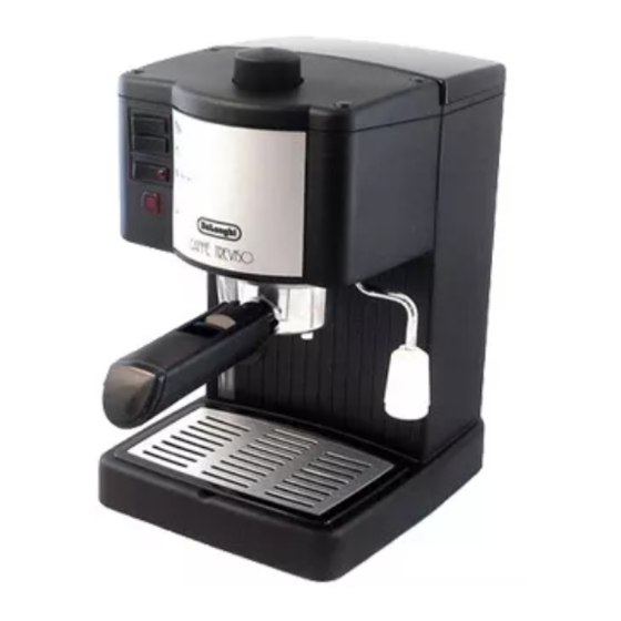 DeLonghi Coffee Maker Owner's Instructions Manual
