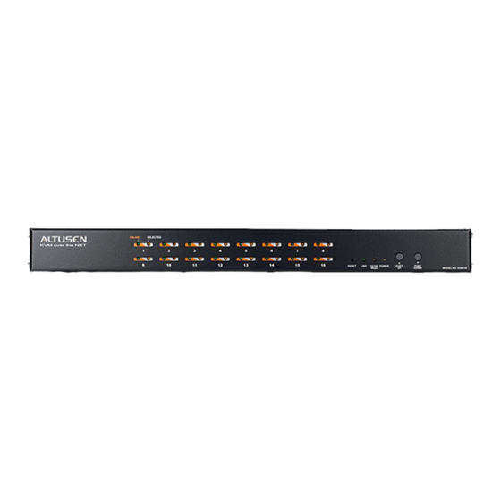 Altusen KN9108 User Manual