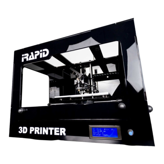 iRapid personal 3d printer User Manual