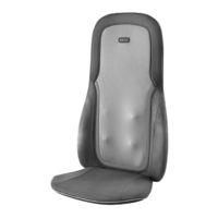 HoMedics MCS-750H-CA Instruction Manual And  Warranty Information