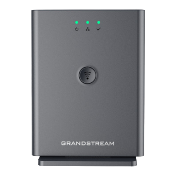 Grandstream Networks DP752 Quick Installation Manual