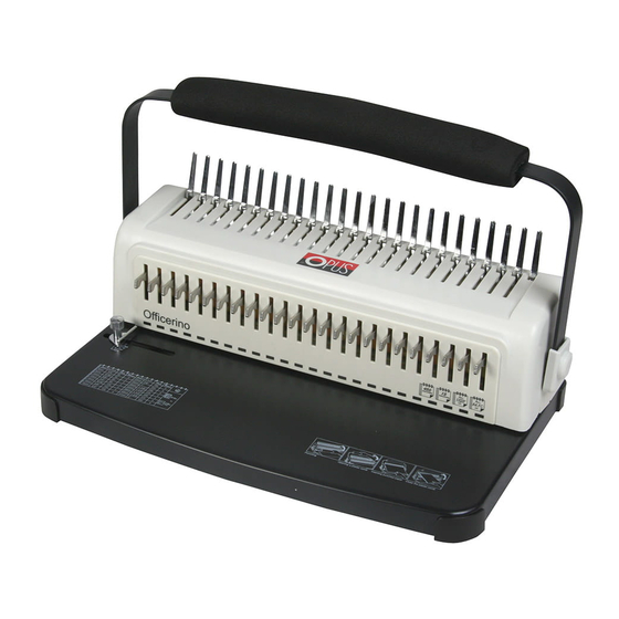Opus OFFICERINO User Manual